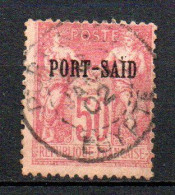 Col33 Colonie Port Said N° 14 Oblitéré Cote : 170,00 € - Used Stamps