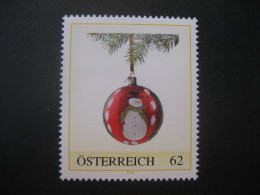 Österreich- Personalisierte Briefmarke Christbaumkugel Ungebraucht - Personalisierte Briefmarken