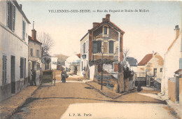 78-VILLENNES-SUR-SEINE- RUE DU REGARD ET ROUTE DE MEDAN - Villennes-sur-Seine