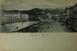 Torino // Ricordo Di // Piazza Vittorio Emanuele Ca 1899 - Piazze