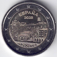 MONEDA 2 € ESPAÑA 2023-CACERES- -  Verzamelingen