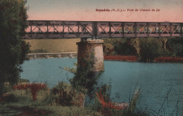 Nouvelle Calédonie - Dumbea - Pont Du Chemin De Fer - Carte Postale Ancienne - Nouvelle-Calédonie