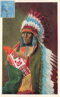 Indiens Amérique Du Nord * CPA Gaufrée Embossed * Indien Indian Indians * Illustrateur - Indiani Dell'America Del Nord