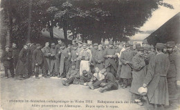 MILITARIA - Alliés Prisonniers En Allemagne - Repos Après Le Repas - Edit N Sch - Carte Postale Ancienne - Guerre 1914-18