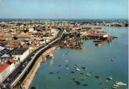 St Gilles Croix De Vie * Vue Aérienne Sur Le Port * Gare Ligne Chemin De Fer - Saint Gilles Croix De Vie