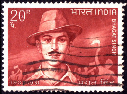 INDIA 1968 QEII 20p Yellow-Brown, 61st Anniv Of Bhagat Singh SG571 FU - Used Stamps