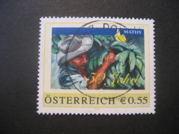 Österreich- Personalisierte Briefmarke 50 Jahre Mathy Stempel Linz - Personalisierte Briefmarken