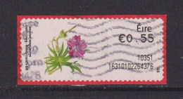 IRELAND  -  2010 Bloody Cranes Bill SOAR (Stamp On A Roll)  Used On Piece As Scan - Gebruikt