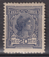 1918 Brasilien, Mi:BR 193, Sn:BR 201, Yt:BR 152(A), Allegory Of The Republic And Instructions - Used Stamps