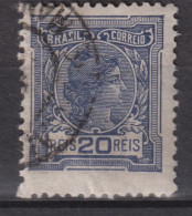 1918 Brasilien, Mi:BR 193, Sn:BR 201, Yt:BR 152(A), Allegory Of The Republic And Instructions - Oblitérés