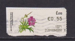 IRELAND  -  2010 Bloody Cranes Bill SOAR (Stamp On A Roll)  Used On Piece As Scan - Used Stamps