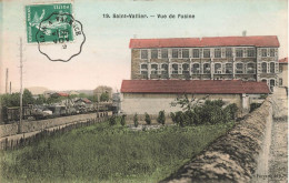 St Vallier * Vue De L'usine Du Village * Gare Ligne Chemin De Fer - Autres & Non Classés