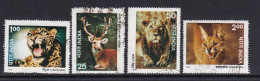 India 1976 ~ Wildlife Preservation - Fauna / Wild Animals Complete Set Of 4 Stamps USED (Cancellation Would Differ) - Other & Unclassified