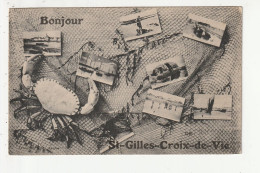 SAINT GILLES CROIX DE VIE - BONJOUR - 85 - Saint Gilles Croix De Vie
