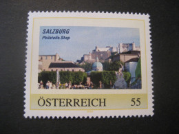 Österreich- Personalisierte Briefmarke Salzburg Philatelieshop Ungebraucht - Personalisierte Briefmarken