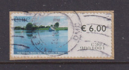 IRELAND  -  2008 River Shannon SOAR (Stamp On A Roll)  Used On Piece As Scan - Gebruikt