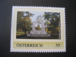 Österreich- Personalisierte Briefmarke Denkmal Johann Strauss Im Stadtpark  Ungebraucht - Personalisierte Briefmarken