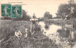 FOLKLORE - La Vie Aux Champs - L'appel Au Passeur - Carte Postale Ancienne - Bailes