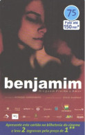 Brazil:Brasil:Used Phonecard, Anatel Telefonica, 75 Units, Movie Benjamin, 2004 - Brasilien