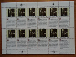 United Nations - Vereinte Nationen - Bloc / Feuillet 12 Timbres - Human Rights - Droits De L'Homme - Article 19 - 1992 - Lots & Serien