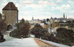 LUXEMBOURG - Vue Prise Sur La Route De Trêves - Carte Postale Ancienne - Sonstige & Ohne Zuordnung