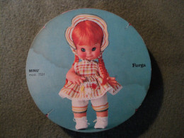 CARTON PUBLICITAIRE DOLLY DO POUPEES FURGA. MODELE MINU. ANNEES 1960 / 1970 MODELE N° 7531. - Dolls