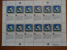 United Nations - Vereinte Nationen - Bloc / Feuillet 12 Timbres - Human Rights - Droits De L'Homme - Article 28 - 1993 - Lots & Serien