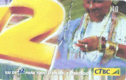 Brazil:Brasil:Used Phonecard, CTBC, 40 Units, Puzzle Card, 2002 - Brasilien