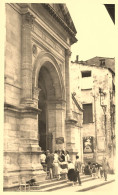 Ajaccio * Rue Et Entrée De La Chapelle Impériale * Photo Ancienne 13.8x8.6cm * Corse Du Sud 2A - Ajaccio