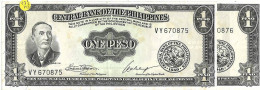 PHILIPPINES "ENGLISH" Série  1 Peso  MABINI #133h Quirino Cuaderno   Paire à Suivre  Pr. Neuf - Philippines