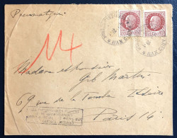 France, Divers Sur Enveloppe Par Pneumatique 29.12.1942 - (B1799) - 1921-1960: Modern Tijdperk