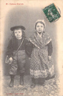 FOLKLORE - Enfants - Costumes Biterrois - Carte Postale Ancienne - Costumes