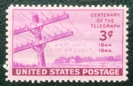 USA - C16/28 - MNH - 1944 - Michel 527 - Telegraafverbinding - Nuevos