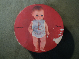 CARTON PUBLICITAIRE DOLLY DO POUPEES FURGA. MODELE CARLINO. ANNEES 1960 / 1970 N° 35. - Dolls