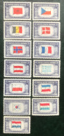 USA - C16/28 - MNH - 1943 - Michel 512#524 - Vlaggen Van De Bezette Landen - Nuevos
