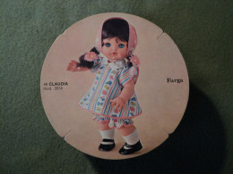 CARTON PUBLICITAIRE DOLLY DO POUPEES FURGA. MODELE CLAUDIA. ANNEES 1960 / 1970 N° 40 MODELE N° 2018. - Puppen