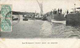 Le Tréport * Départ Pour Les Régates * Courses De Bateaux - Le Treport