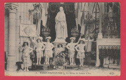 Passy-Froyennes - La Statues De Jeanne D'Arc ... Les Petits Pages - 1909 ( Voir Verso ) - Tournai