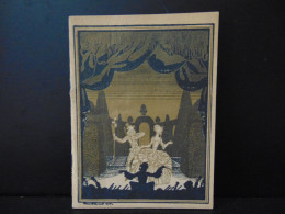 Programme Théâtre National De L'opéra Comique " La Vie De Bohème " 1931 ( Page Du Milieu Désolidarisée ) - Programmes