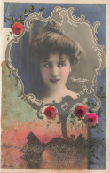 BRESIL Brésil * Carte Photo Avec Paillettes Et Décor Reutlinger * Artiste * Spectacle Cinéma Théâtre Opéra Danse - Artiesten