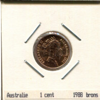 1 CENT 1988 AUSTRALIA Moneda #AS241.E - Cent