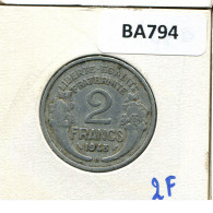 2 FRANCS 1948 B FRANCIA FRANCE Moneda #BA794.E - 2 Francs