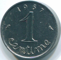 1 CENTIME 1967 FRANCIA FRANCE Moneda XF/UNC #FR1245.3.E - 1 Centime
