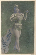 Eve De Malo ève De Malo * Carte Photo Paillettes Reutlinger * Artiste * Spectacle Cinéma Théâtre Opéra Danse * Marie - Entertainers