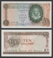 Egypt - 1964 - Rare - ( 10 Pounds - Pick-41 - Sign #12 - ZENDO ) - UNC - Egypte