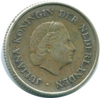 1/4 GULDEN 1967 ANTILLAS NEERLANDESAS PLATA Colonial Moneda #NL11581.4.E - Antilles Néerlandaises