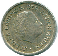 1/10 GULDEN 1963 ANTILLAS NEERLANDESAS PLATA Colonial Moneda #NL12622.3.E - Antille Olandesi