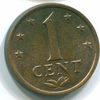 1 CENT 1978 ANTILLAS NEERLANDESAS Bronze Colonial Moneda #S10729.E - Antille Olandesi