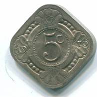 5 CENTS 1970 ANTILLAS NEERLANDESAS Nickel Colonial Moneda #S12497.E - Netherlands Antilles