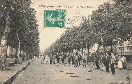 Feurs * Avenue De La Gare * Sortie Des Usines - Feurs